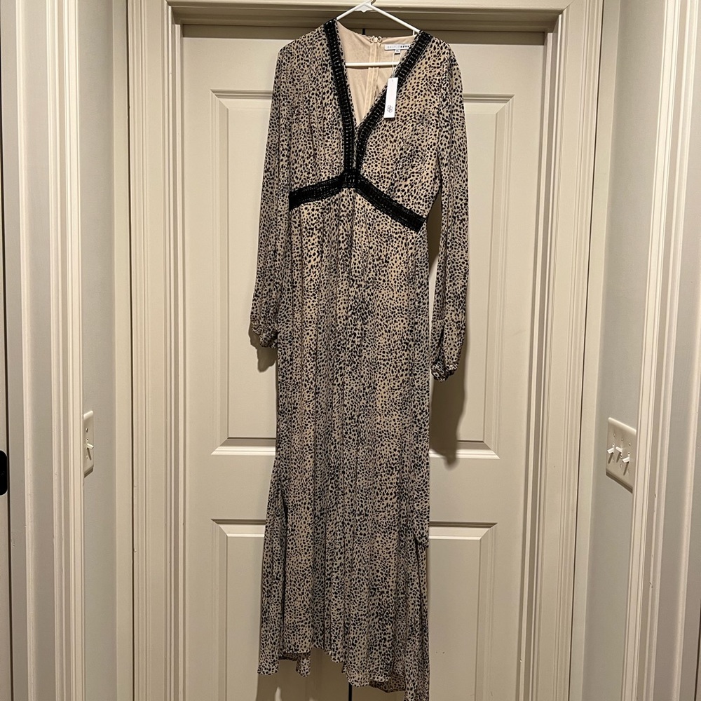 Baltic Born maxi leopard dress size XL NEW WITH TAGS